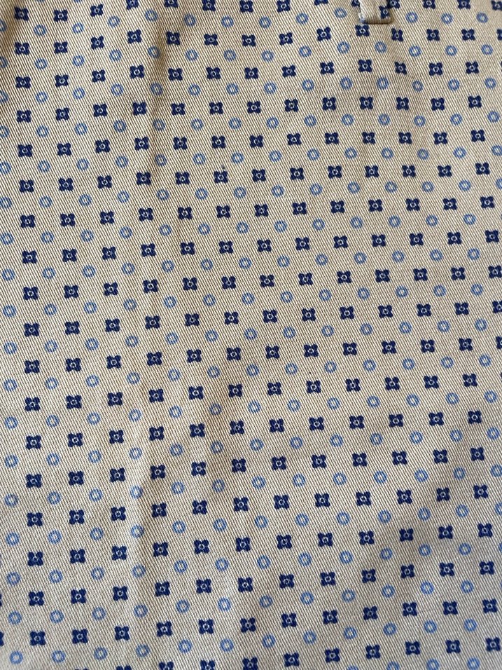 Çiçek desenli bej mini etek - Görsel 3