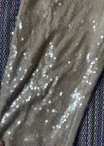 Zara Payetli Kapri Pantolon - Görsel 6