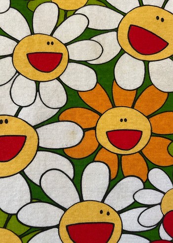 Takashi Murakami tarzı desenli bluz - Görsel 3