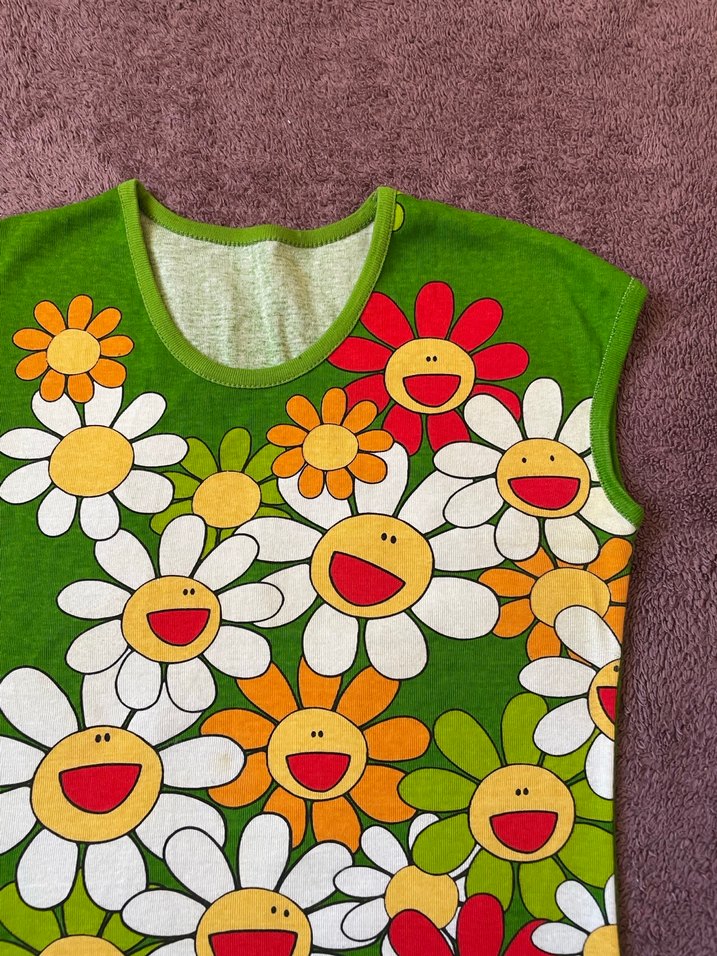 Takashi Murakami tarzı desenli bluz - Görsel 2