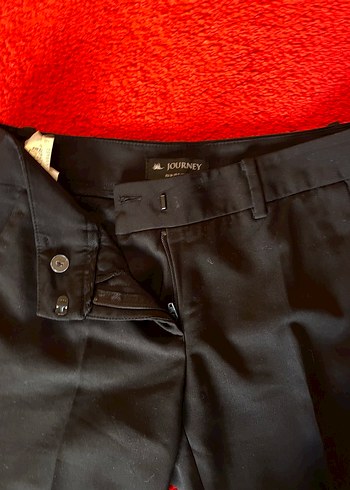 Kadın Siyah Kumaş Pantolon - Görsel 3