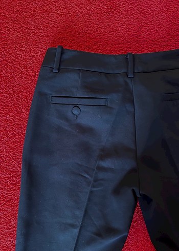 Kadın Siyah Kumaş Pantolon - Görsel 6