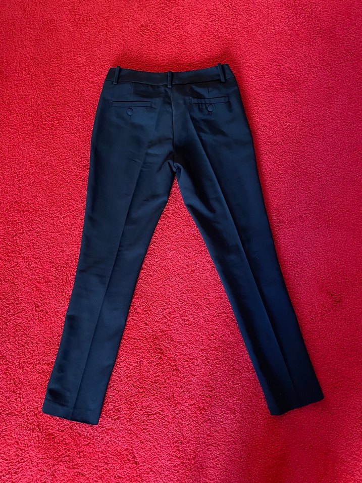 Kadın Siyah Kumaş Pantolon - Görsel 5