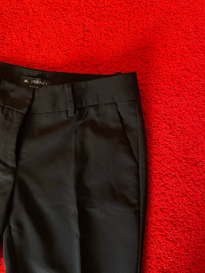 Kadın Siyah Kumaş Pantolon - Görsel 4