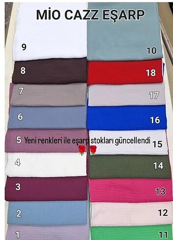 Diğer Mio caz eşarp