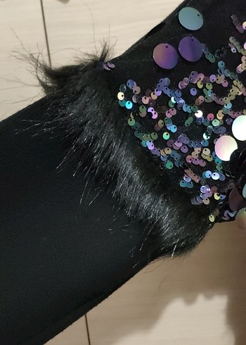 Siyah kadın hırka - Görsel 4