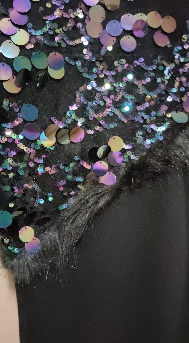 Siyah kadın hırka - Görsel 3