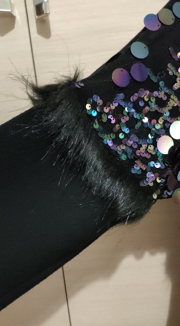 Siyah kadın hırka - Görsel 4