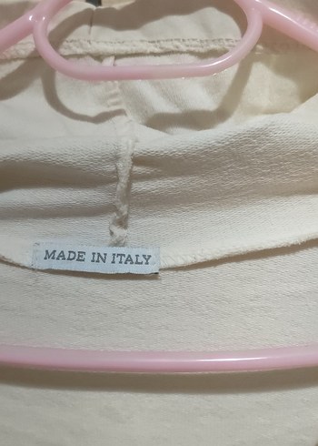 Beyaz Dantel Detaylı Kapüşonlu Ceket - Görsel 5