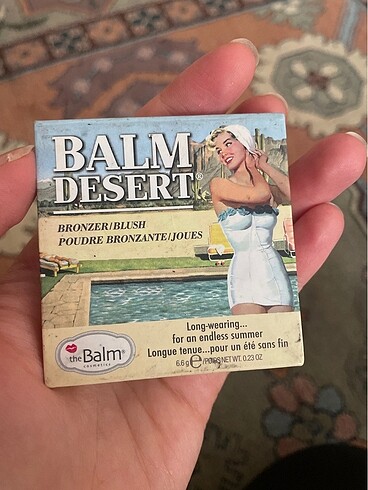 The balm bronzer balm desert