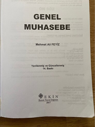  Genel muhasebe