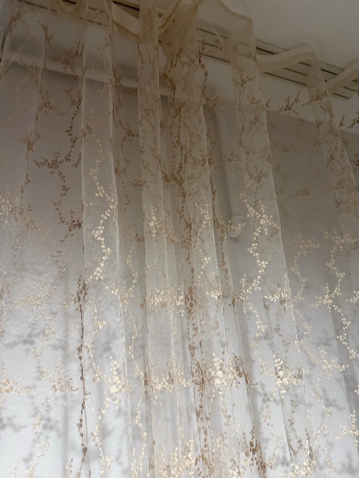 en 250 boy 250 krem tul pılesız - Görsel 2