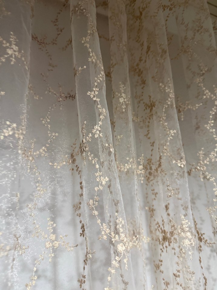 en 250 boy 250 krem tul pılesız - Görsel 5