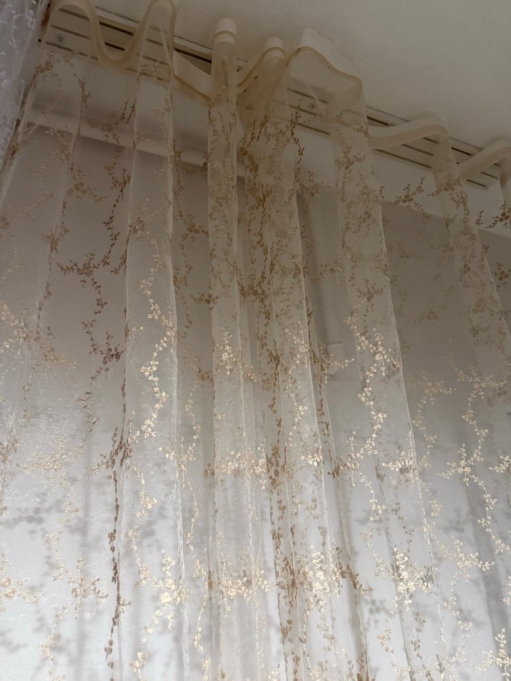 en 250 boy 250 krem tul pılesız - Görsel 5