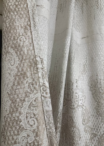 en 140 boy 250 krem fon 2 adet pılesız - Görsel 5