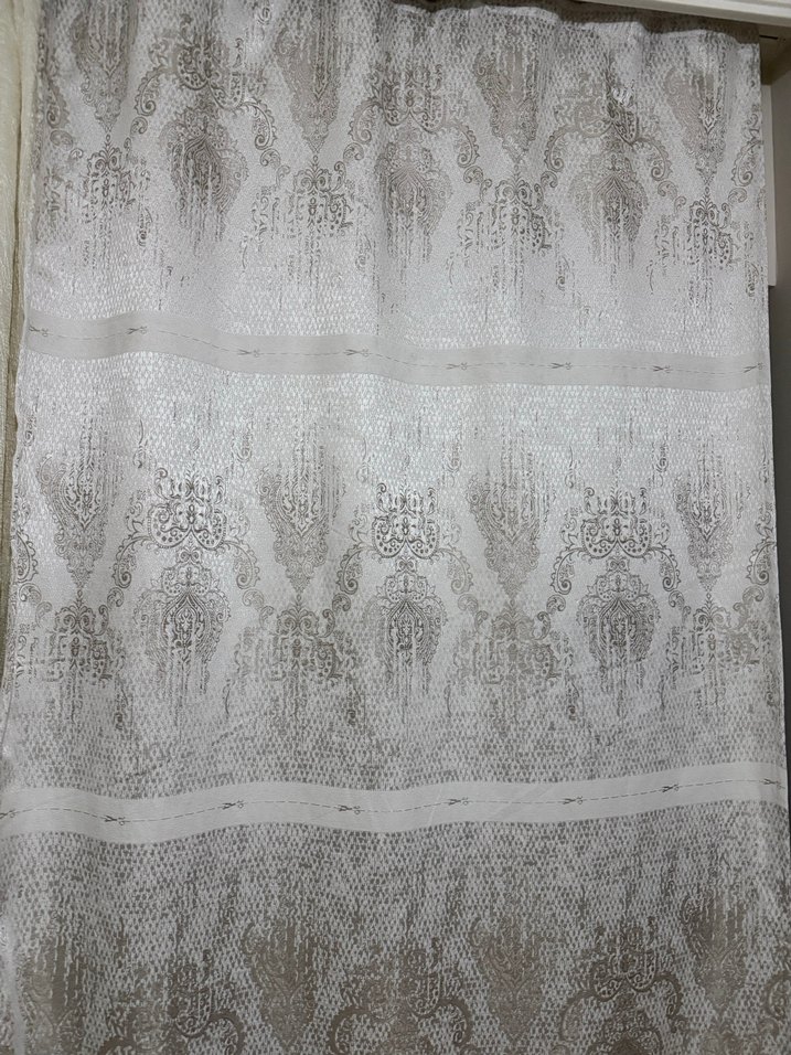 en 140 boy 250 krem fon 2 adet pılesız - Görsel 3