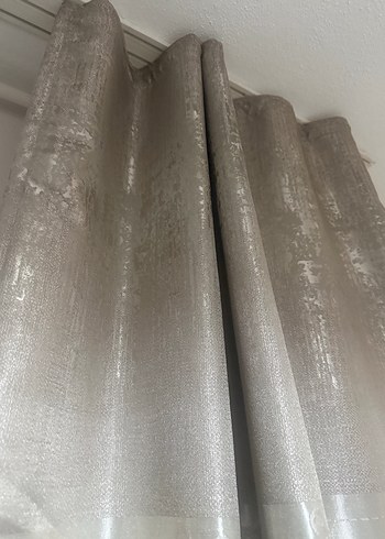 En 140 boy 2:50 bej rengi fon iki adet - Görsel 5