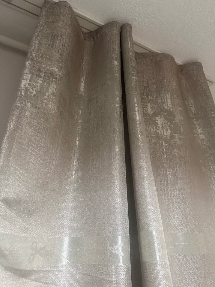 En 140 boy 2:50 bej rengi fon iki adet - Görsel 2