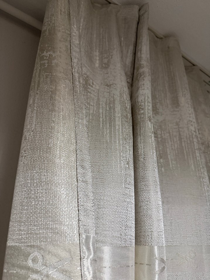 En 140 boy 2:50 krem fon iki adet - Görsel 5