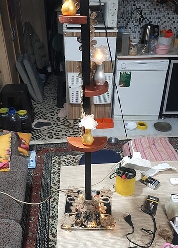  Beden kahverengi Renk lambader