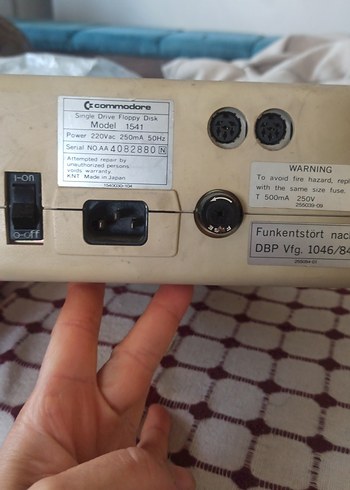 Canon Commodore 1541 Disk Sürücü