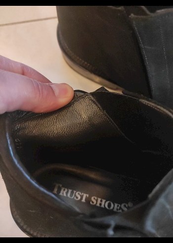 Siyah Süet Erkek Bot - Görsel 4