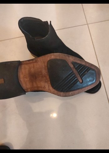 Siyah Süet Erkek Bot - Görsel 2