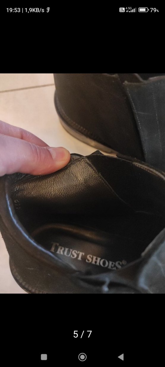 Siyah Süet Erkek Bot - Görsel 4