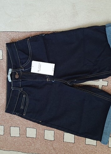 Denim jeans kot şort 34-xs beden - Görsel 5