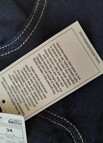 Denim jeans kot şort 34-xs beden - Görsel 8