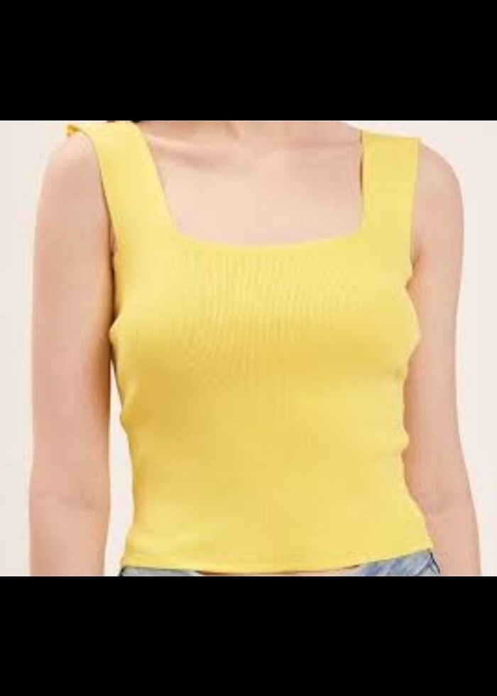 Örme kolsuz bluz  - Görsel 5