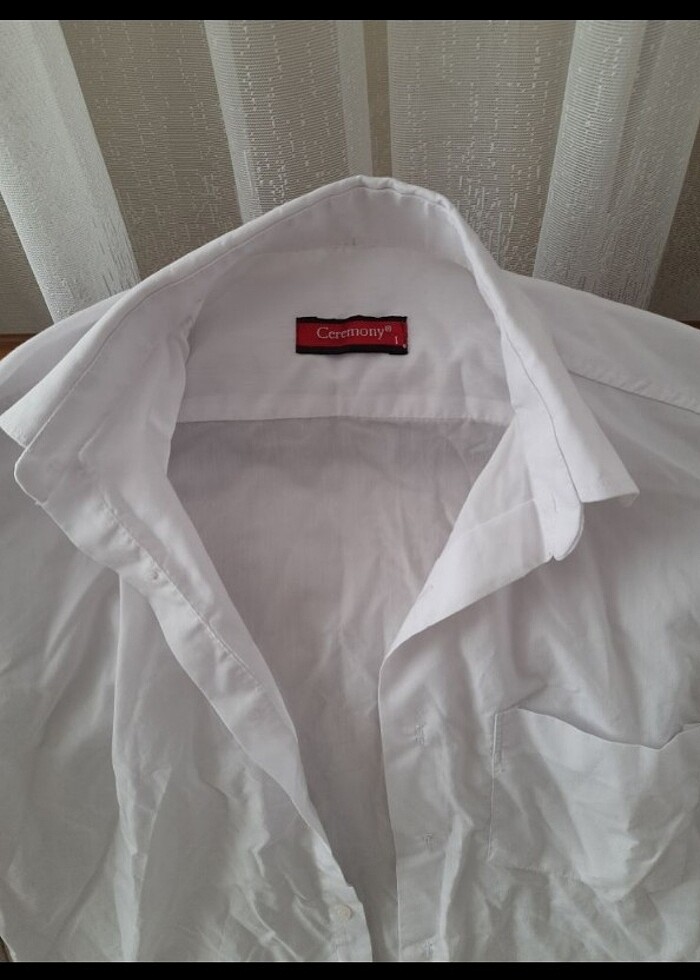 Beyaz gömlek okul gömleği - Görsel 2