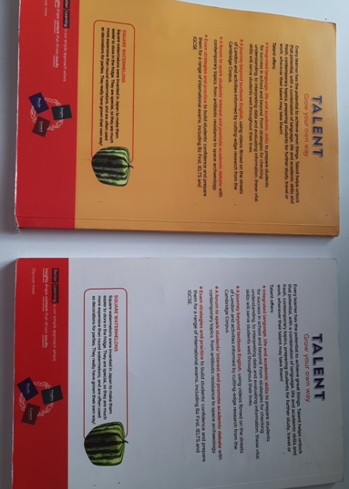 Cambridge talent 2 student's book workbook - Görsel 2