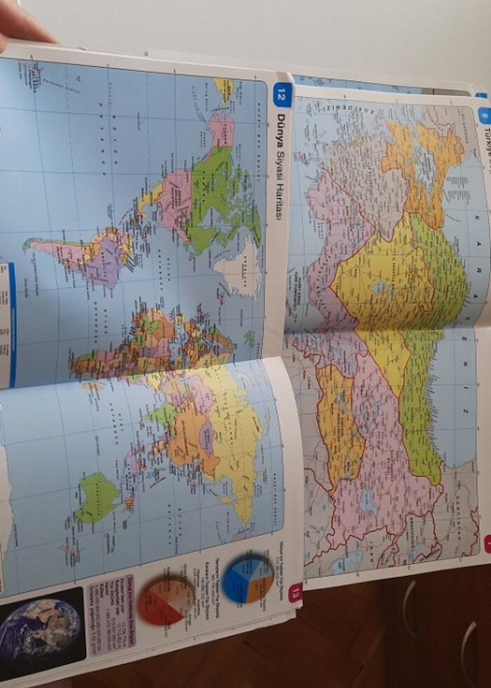 İlk atlas orta atlas ata yayıncılık - Görsel 3