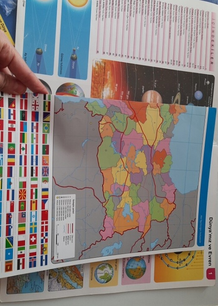 İlk atlas orta atlas ata yayıncılık - Görsel 4