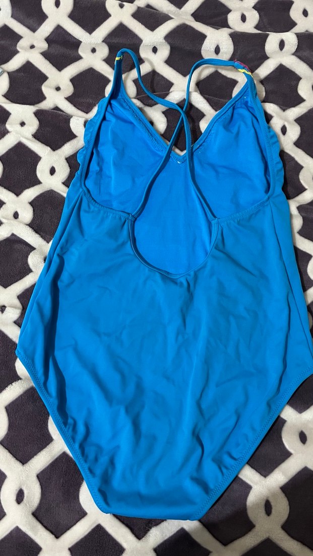 Nakışlı ve Boncuklu Mavi Bohem Mayo - Görsel 2