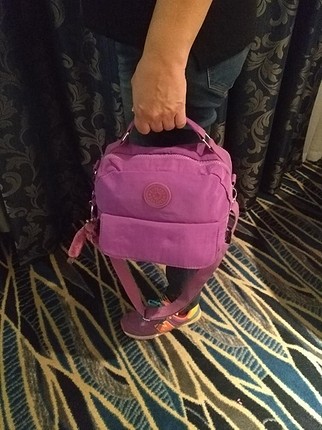 yeni kipling fusya renk omuz&kol;&sirt; çantasi