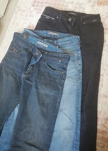 3 Adet Erkek Jean Paantolon