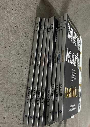 Beden Tyt matematik Seti 8 fasikül kr akademi yayınları el yazısı konu