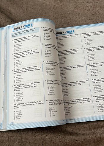 Beden Renk Impact Grade 12 Vocabulary Kitabı ydspublishing