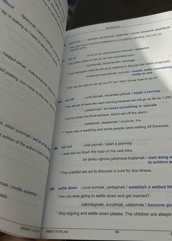 Beden Renk Dilko YDS Phrasal Verbs