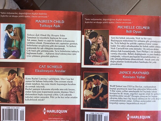  Harlequın 2 kitap