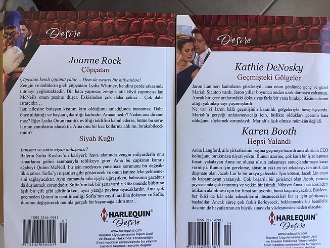  Harlequın 2 kitap
