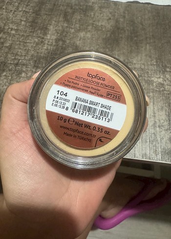 Beden Topface Instyle Loose Powder Banana