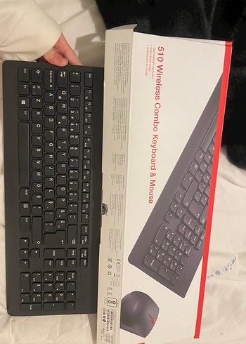 Lenovo 510 Kablosuz Klavye  Siyah - Görsel 2