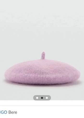 Mango Mor Örgü Bere - Görsel 4