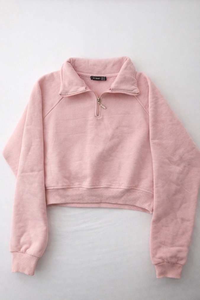 Pembe Kadın Rahat Kesim Eşofman Takımı - Görsel 3