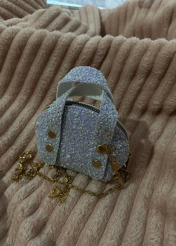 Renkli Pullu Kadın Çapraz mini Çanta - Görsel 2