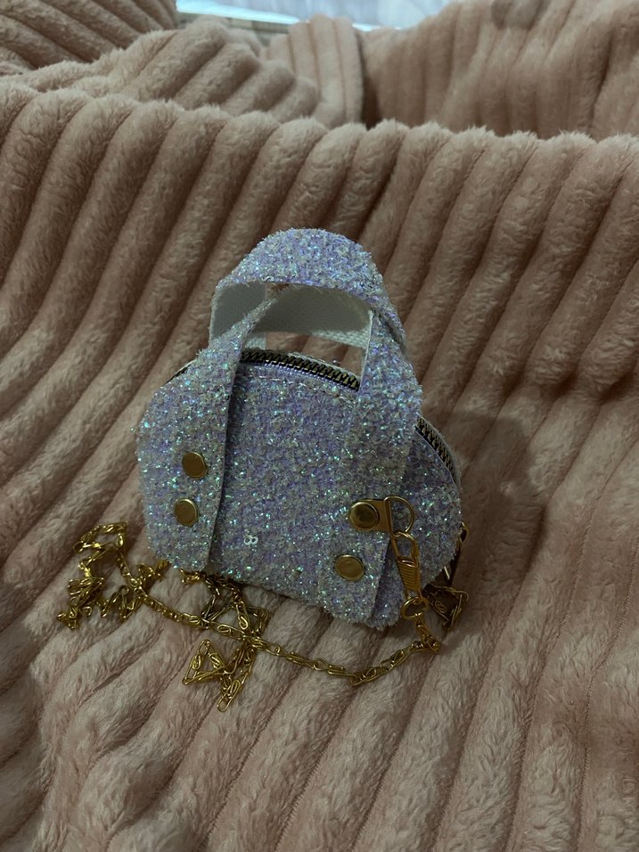 Renkli Pullu Kadın Çapraz mini Çanta - Görsel 2