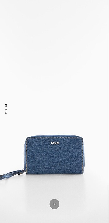 Mango Mango denim cüzdan